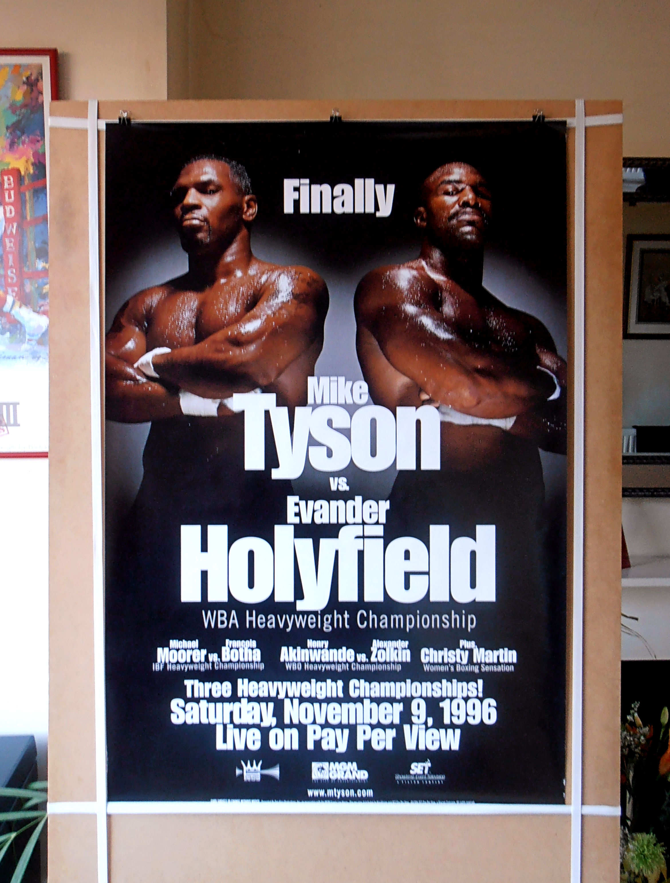 MIKE TYSON vs. EVANDER HOLYFIELD (1) PPV