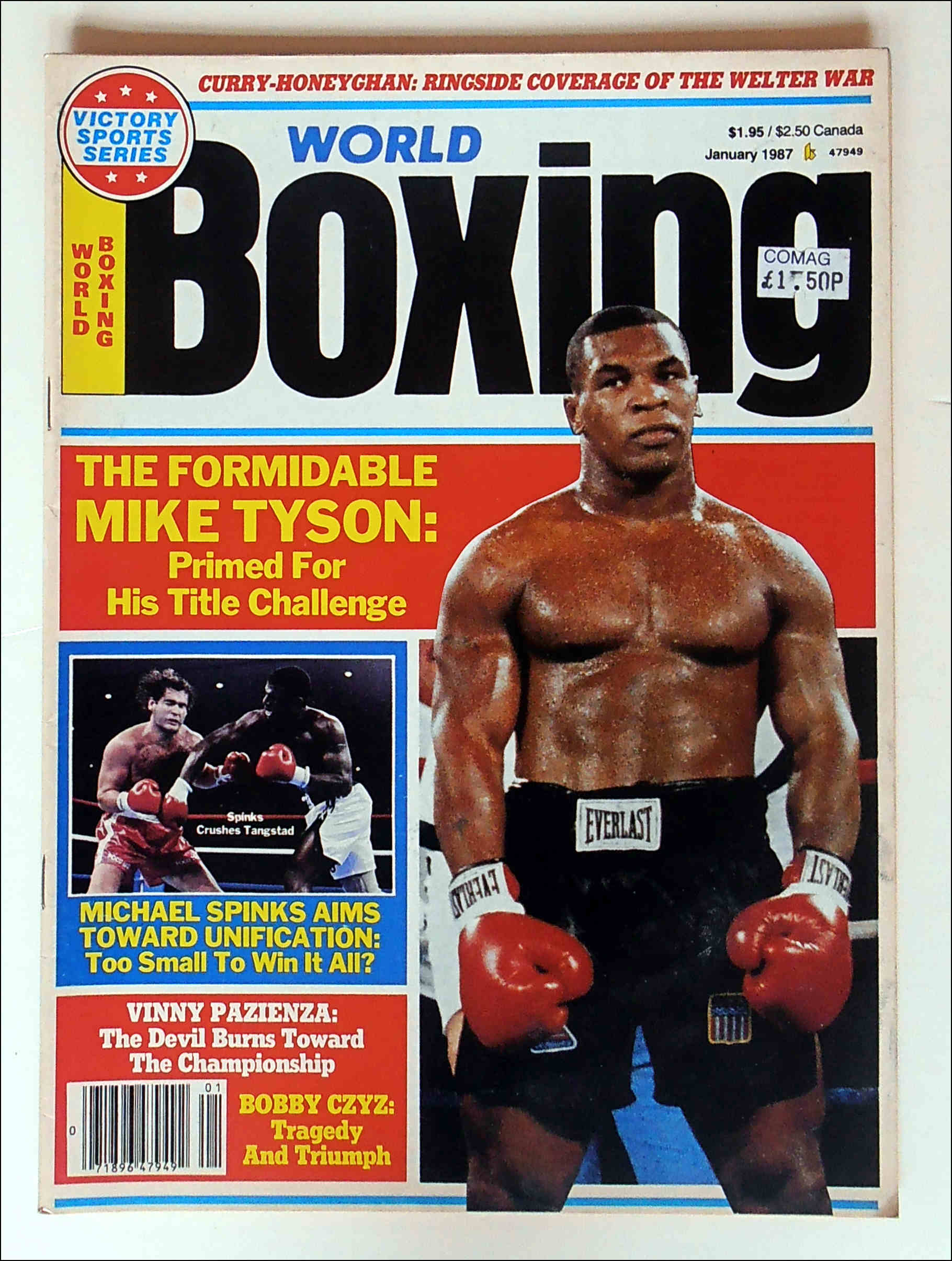 WORLD BOXING Magazine; JANUARY 1987