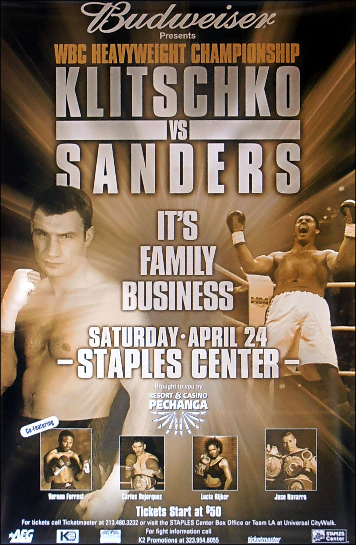 VITALI KLITSCHKO vs. CORY SANDERS (Site)