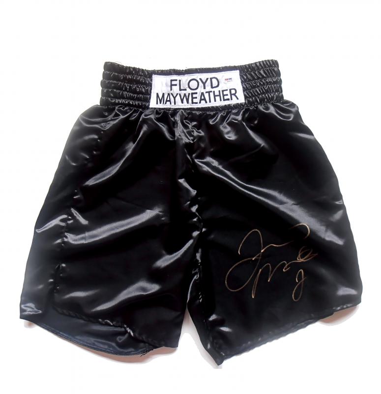 FLOYD MAYWEATHER JR ( Exclusive Signed Trunks)